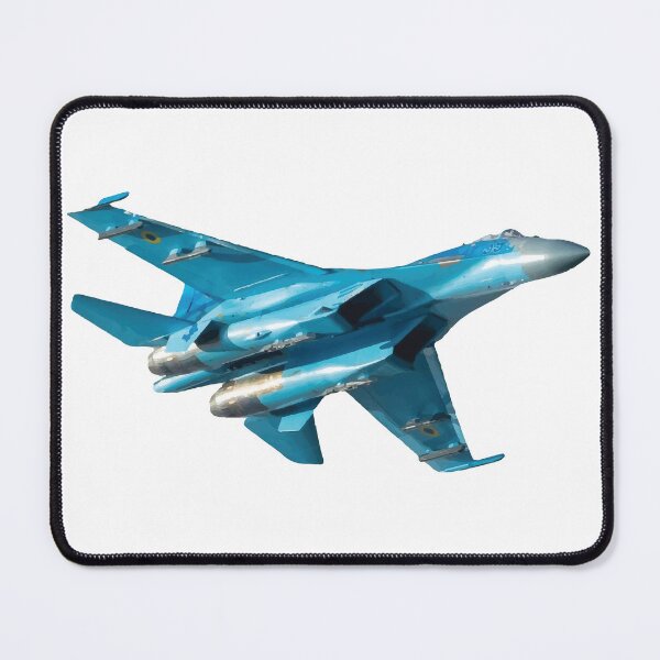 Item preview, Sukhoi Su 27 Flanker Fighter Jet turning left under side Russian Air Force designed and sold by AfterburnerOne.