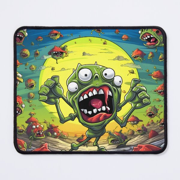 Item preview, Colorful Cartoon Aliens Invasion designed and sold by 24hSpaceMadness.