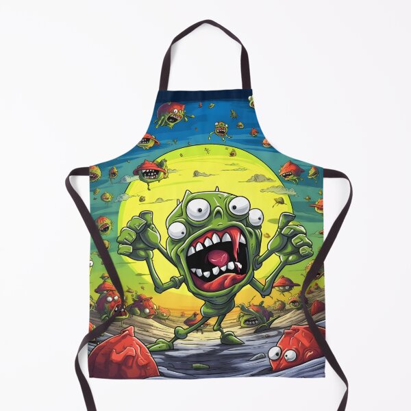 Item preview, Colorful Cartoon Aliens Invasion designed and sold by 24hSpaceMadness.