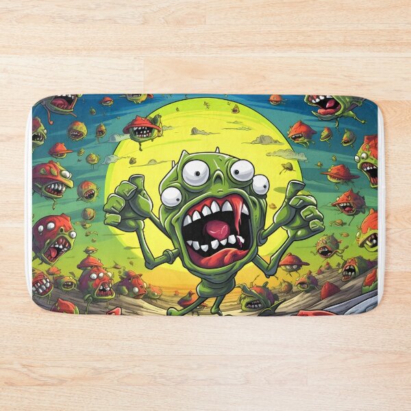 Item preview, Colorful Cartoon Aliens Invasion designed and sold by 24hSpaceMadness.