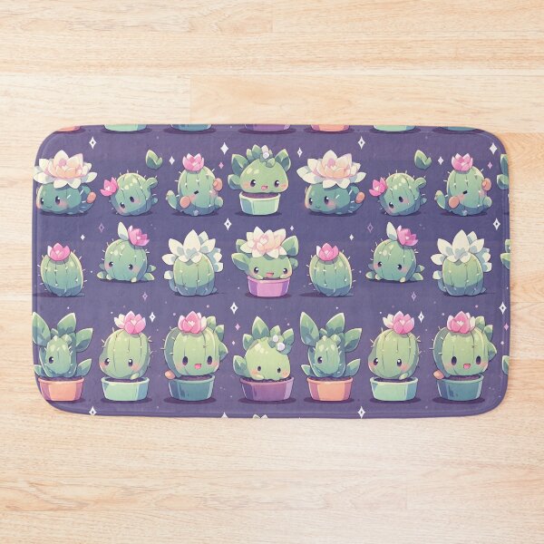 Item preview, Kawaii Pretty Cactusses Desert Plants designed and sold by 18tokwa.