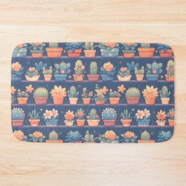 Item preview, Cute and Cuddly Cactus Kawaii Pretty Flower designed and sold by 18tokwa.