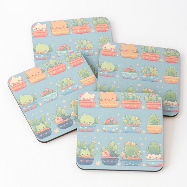 Item preview, Cactus Kawaii Pretty Cactusses designed and sold by 18tokwa.