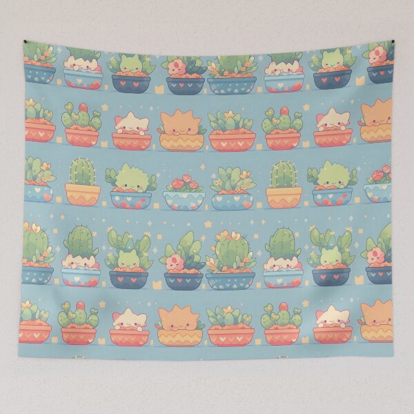 Item preview, Cactus Kawaii Pretty Cactusses designed and sold by 18tokwa.