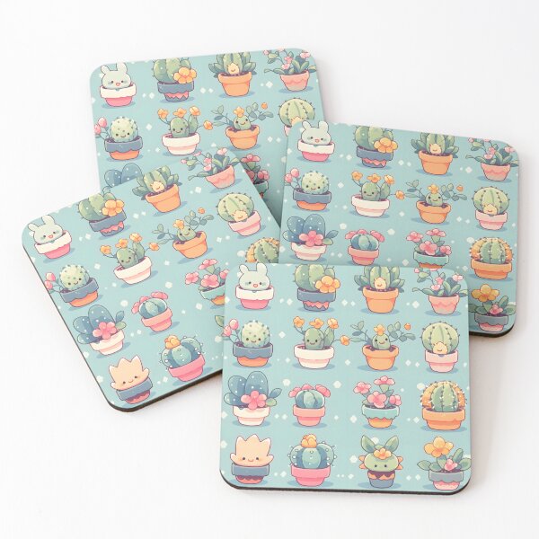 Item preview, Cactus Kawaii Pretty Cactusses Loveable Bright designed and sold by 18tokwa.