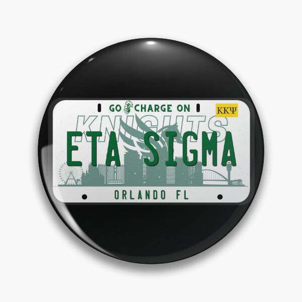 Item preview, Eta Sigma License Plate designed and sold by kkpsiah.