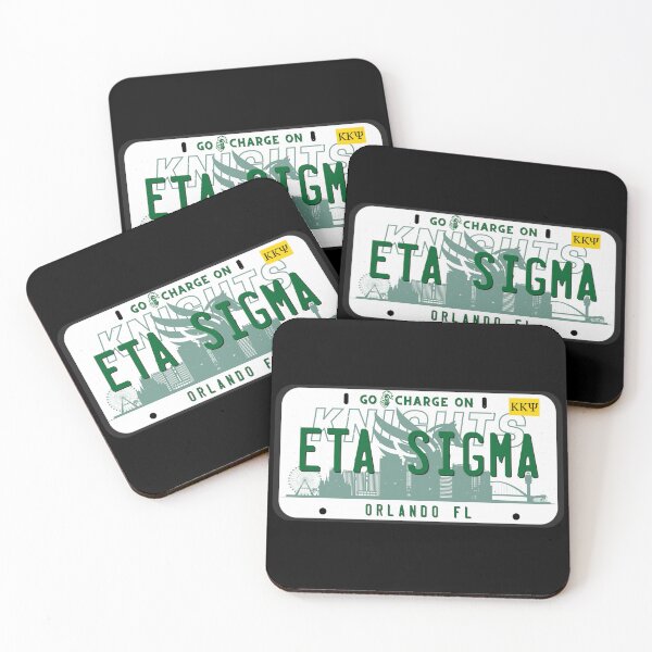 Item preview, Eta Sigma License Plate designed and sold by kkpsiah.