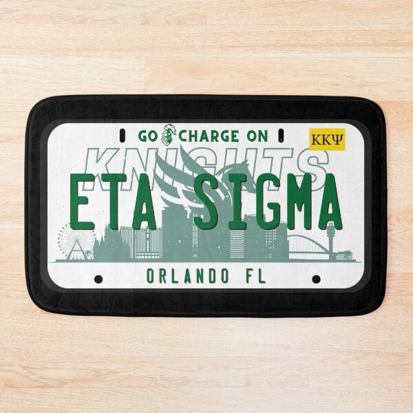 Item preview, Eta Sigma License Plate designed and sold by kkpsiah.