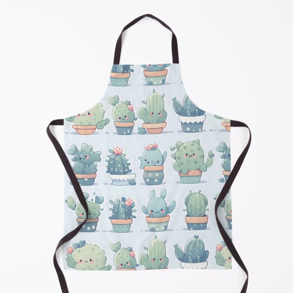 Item preview, Happy Cactus Kawaii Pretty Cactusses Pattern designed and sold by 18tokwa.