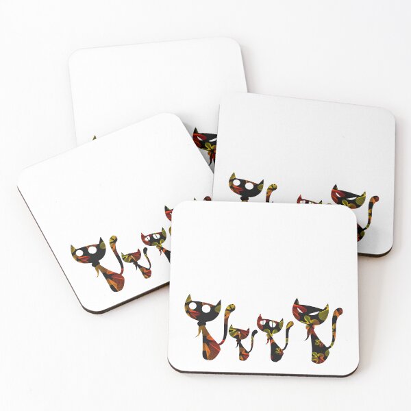 Item preview, cats designed and sold by Timilena.