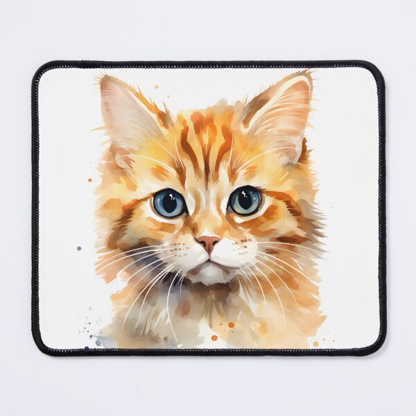 Item preview, Whisker Whimsy: Watercolor Tabby designed and sold by aigcx.