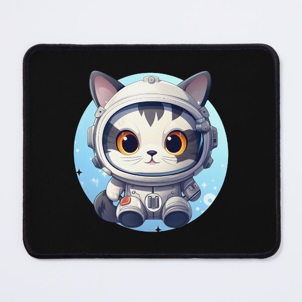 Item preview, Cartoon Cat Astronaut in Galaxy designed and sold by 24hSpaceMadness.