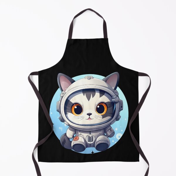 Item preview, Cartoon Cat Astronaut in Galaxy designed and sold by 24hSpaceMadness.