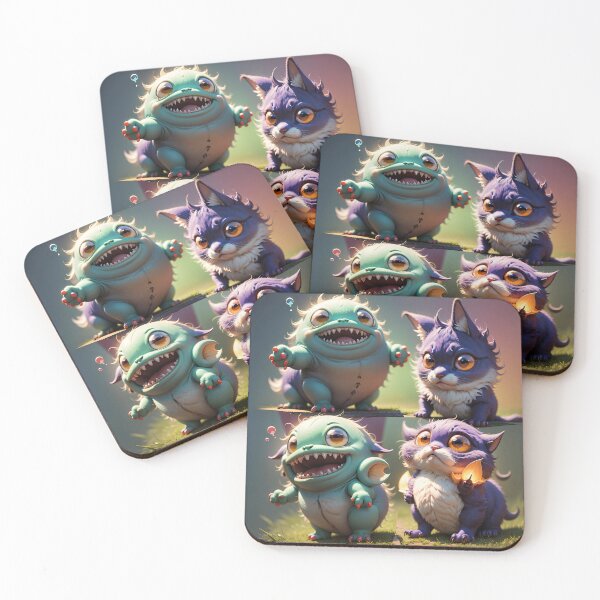 Item preview, Cute Monsters designed and sold by Shiwwa.