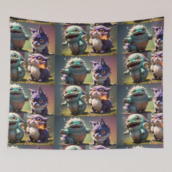 Item preview, Cute Monsters designed and sold by Shiwwa.