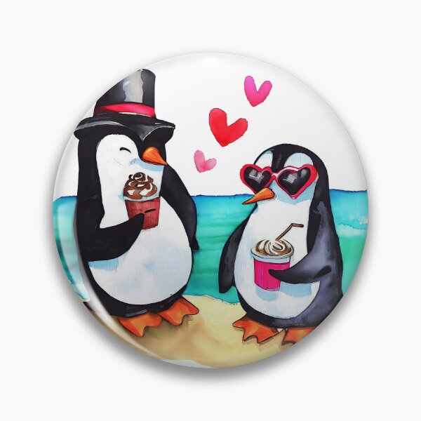 Item preview, Cute Penguin Couple designed and sold by GiftsForCouples.