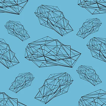 Artwork thumbnail, Geometric pattern by LeftOfMeridian