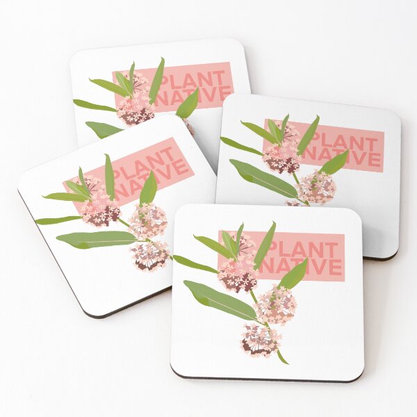 Item preview, Milkweed Plant Native Botanical Illustration designed and sold by Furkid Studio.