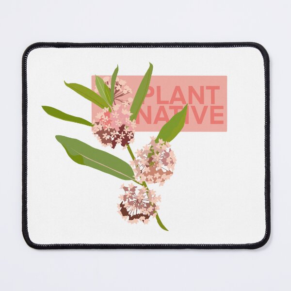 Item preview, Milkweed Plant Native Botanical Illustration designed and sold by Furkid Studio.