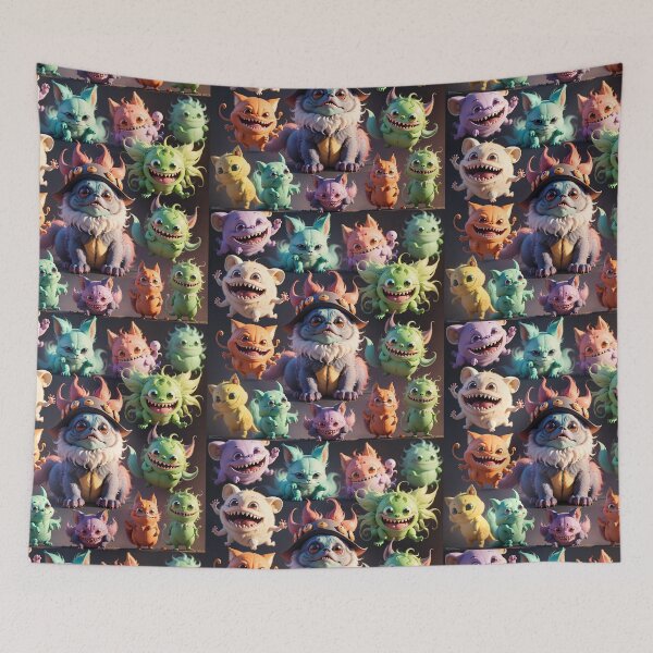 Item preview, Cute Monsters designed and sold by Shiwwa.