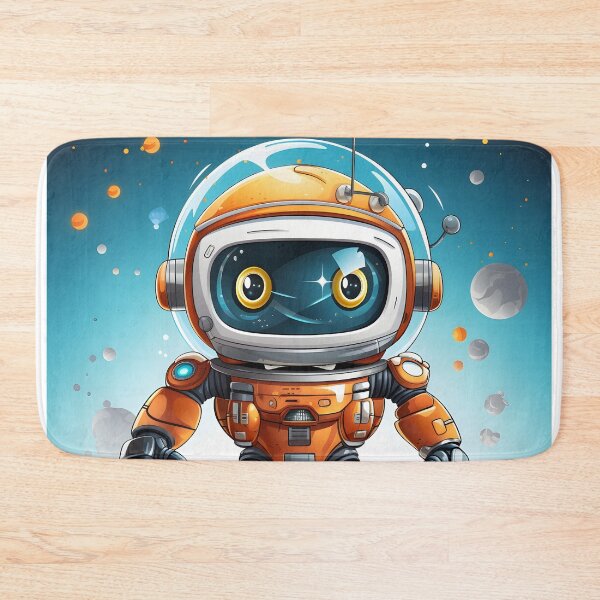 Item preview, Future Robot in Cartoon Style designed and sold by 24hSpaceMadness.