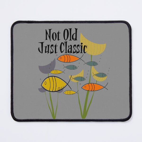 Item preview, Not Old Just Classic, Vintage Mid Century Modern Fish Eames Era Atomic Era designed and sold by Itaya Art.