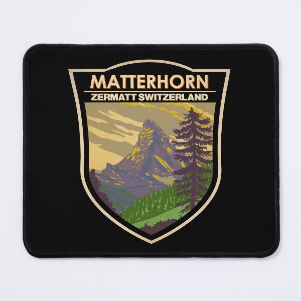 Item preview, Matterhorn Switzerland Badge designed and sold by KrisSidDesigns.