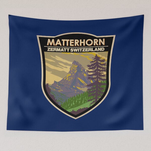 Item preview, Matterhorn Switzerland Badge designed and sold by KrisSidDesigns.