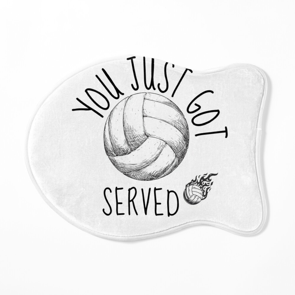 You Just Got Served Volleyball Hair Bow