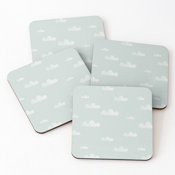 Item preview, Boho Desert - Clouds in Teal designed and sold by TheMirwoForest.