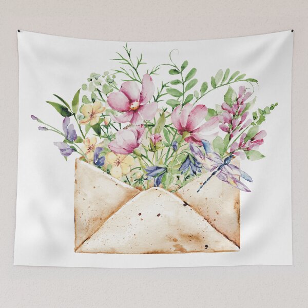 Item preview, Village flowers designed and sold by TeddyPrint.