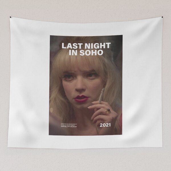 Item preview, LAST NIGHT IN SOHO // movie poster aesthetic designed and sold by 33ll.