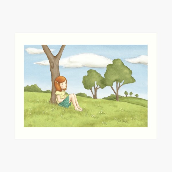 Just Being Art Print