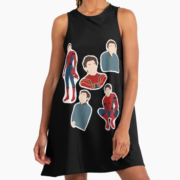 spider man homecoming dress Yellow Satin Spaghetti Strap Short Homecoming Dresses, CH0015 – clover sew