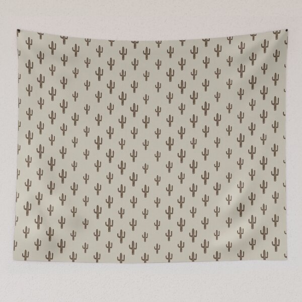 Item preview, Boho Desert - Saguaro in brown designed and sold by TheMirwoForest.