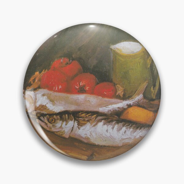 Item preview, Vincent van Gogh - Still Life with mackerel, lemon and tomato - 1886 designed and sold by polart-film.