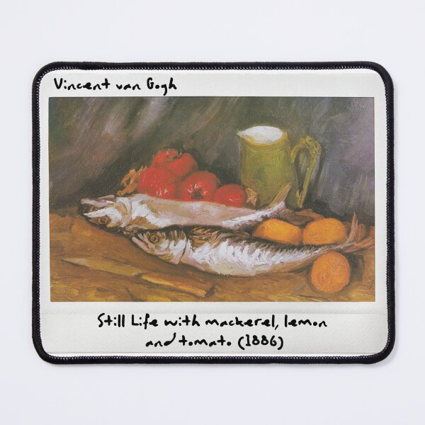 Item preview, Vincent van Gogh - Still Life with mackerel, lemon and tomato - 1886 designed and sold by polart-film.