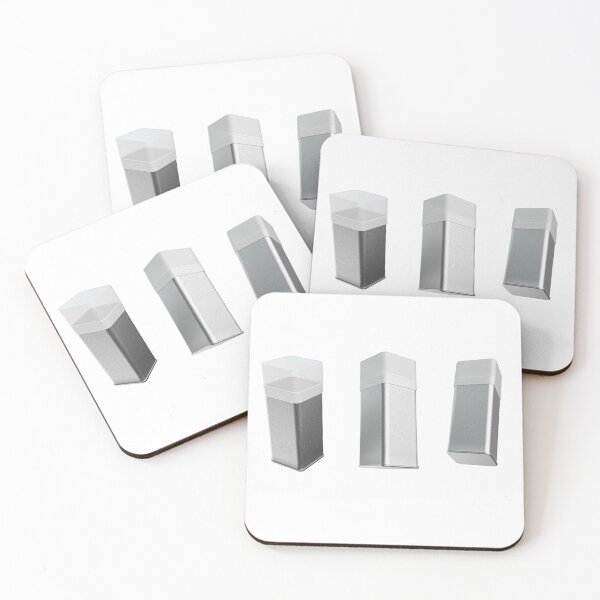 Item preview, Metal Jar square cylinder Shape container designed and sold by Hammadalikhn.