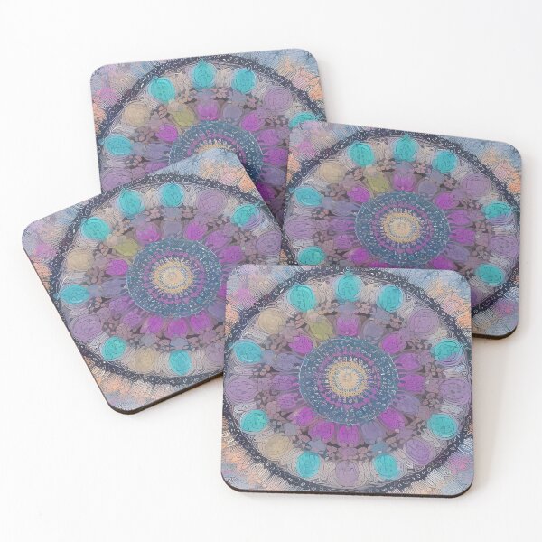 Item preview, Painted Mandala Circle Art 42 by MMA designed and sold by spacemandala.