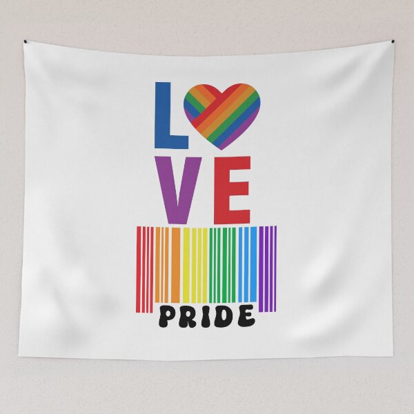 Item preview, Love Pride raibow art  designed and sold by U-mule.