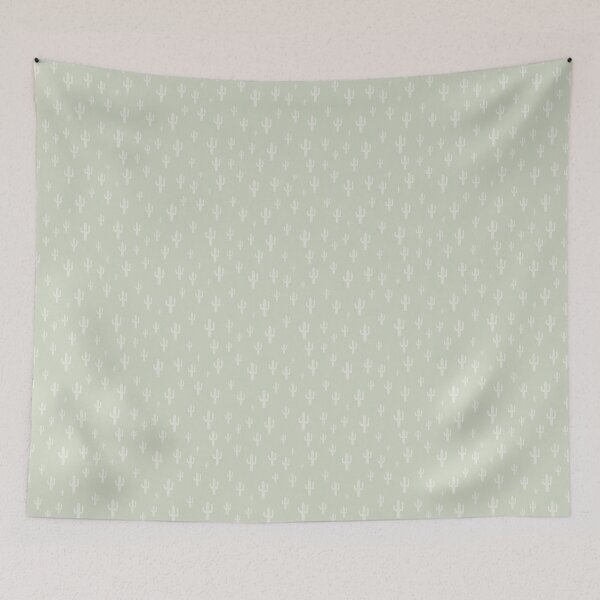 Item preview, Boho Desert - Saguaro in mint designed and sold by TheMirwoForest.