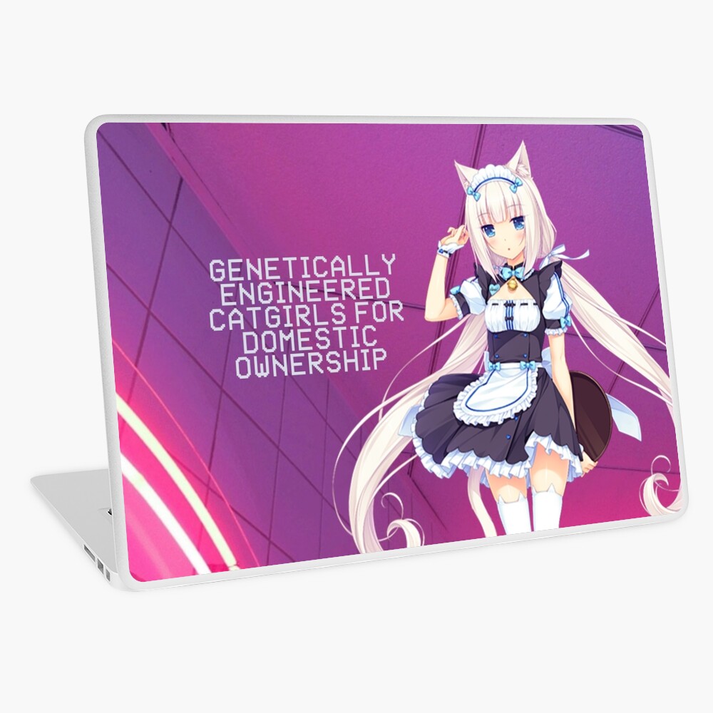 Genetically Engineered Catgirls for Domestic Ownership! (Black) | Greeting  Card