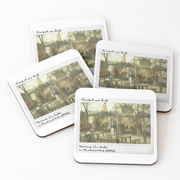 Item preview, Vincent van Gogh - Terrace of a Cafe on Montmartre (La Guinguette) - 1886 designed and sold by polart-film.
