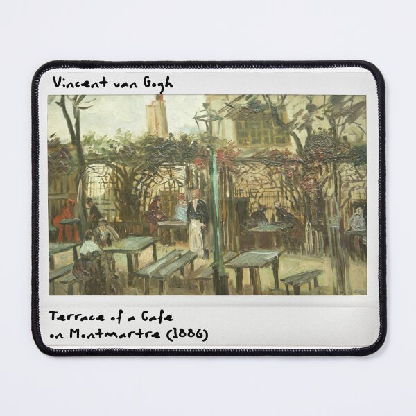 Item preview, Vincent van Gogh - Terrace of a Cafe on Montmartre (La Guinguette) - 1886 designed and sold by polart-film.