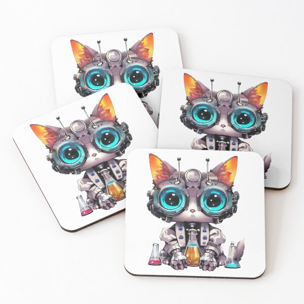 Item preview, Robo-Cat Scientist! designed and sold by kukamatsu.