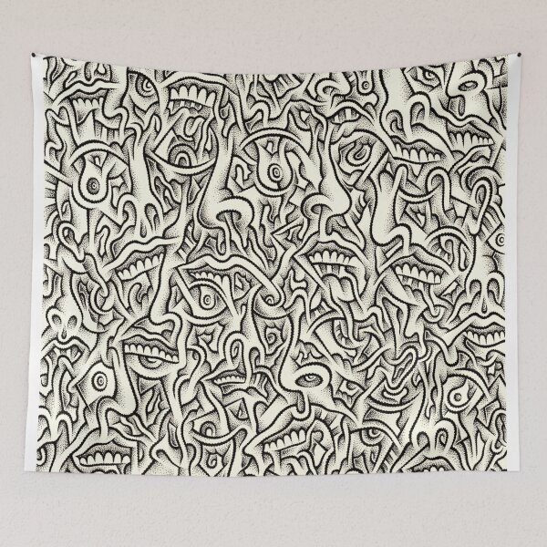 Item preview, Untitled Pen Drawing #6 designed and sold by JonDuciArt.