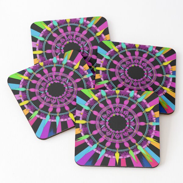 Item preview, Painted Mandala Circle Art 46 by MMA designed and sold by spacemandala.
