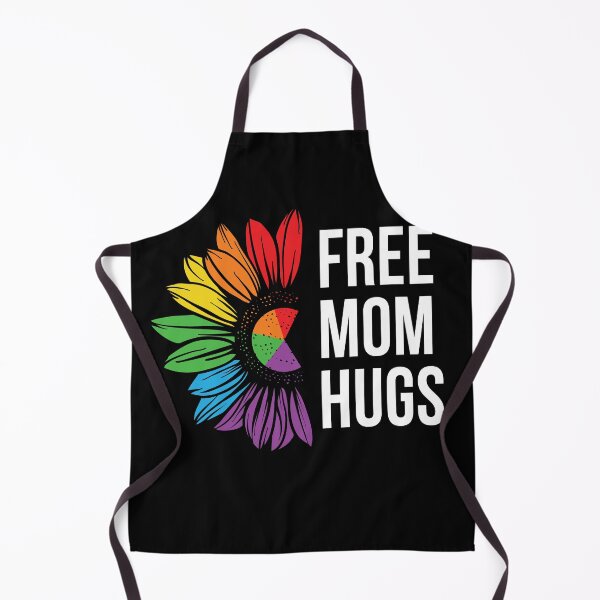 Item preview, Free mom hugs raibow art designed and sold by U-mule.