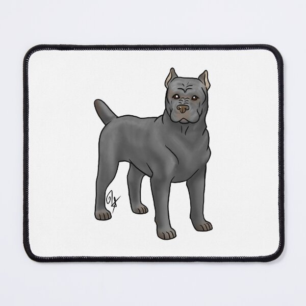 Item preview, Dog - Cane Corso - Gray Cropped designed and sold by Jennifer Stolzer.