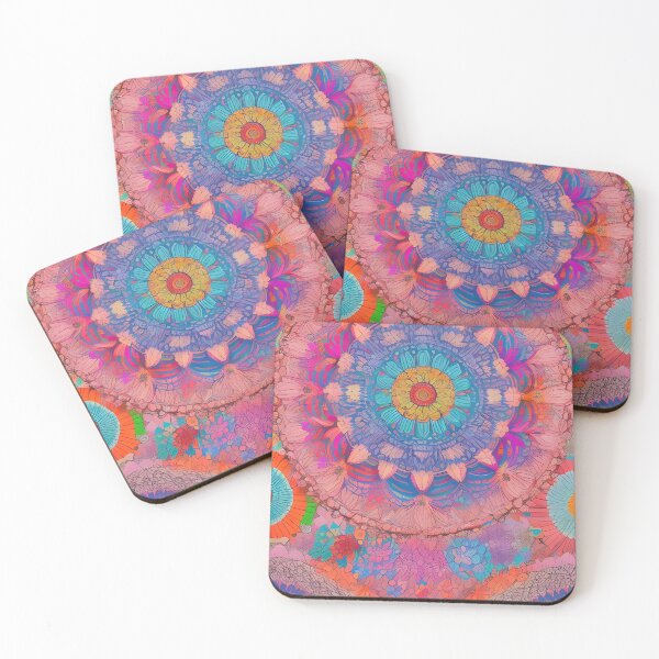 Item preview, Painted Mandala Circle Art 49 by MMA designed and sold by spacemandala.